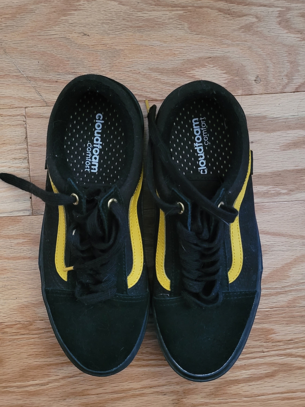 vans bmx Men’s Black and Yellow Sneakers
